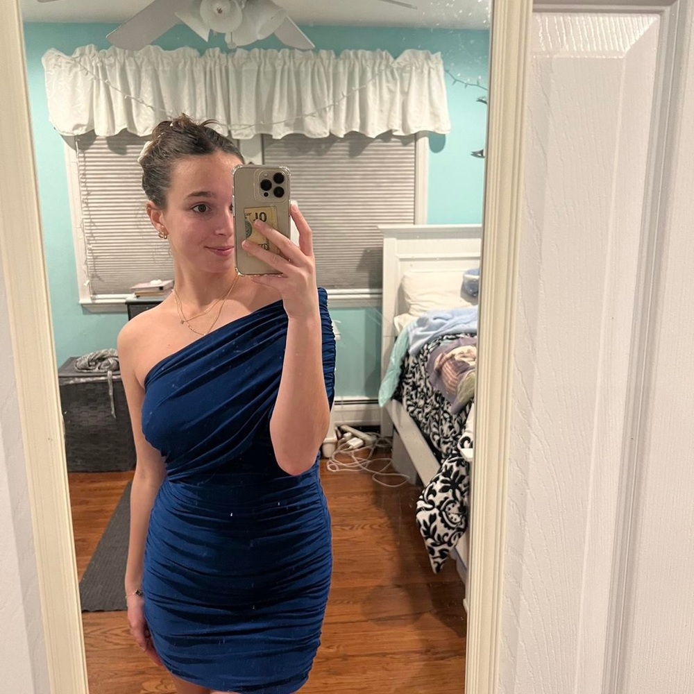 ROYAL BLUE DRESS